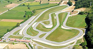 Vue aérienne du Circuit du Laquais
